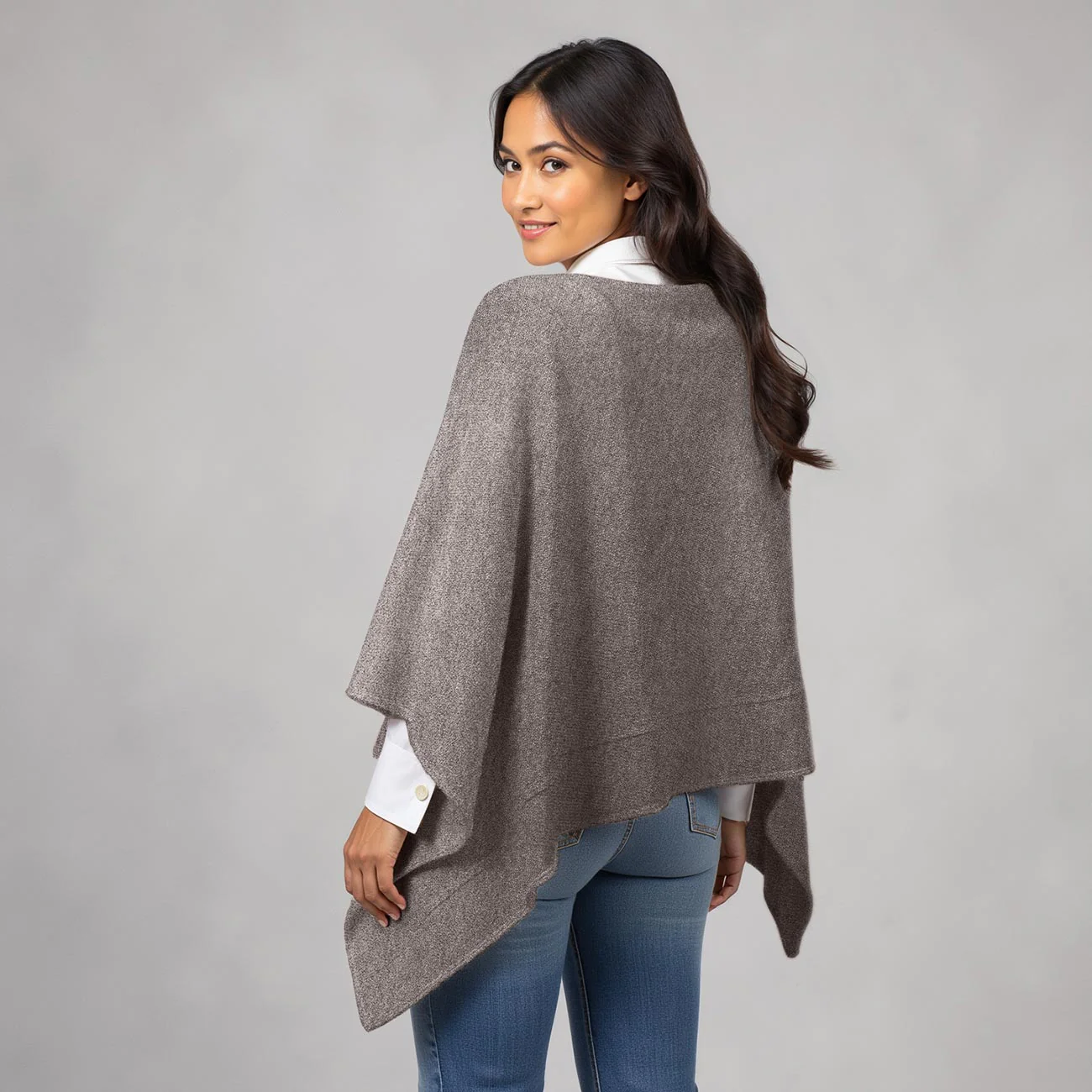 Poncho en laine mérinos - Image 11