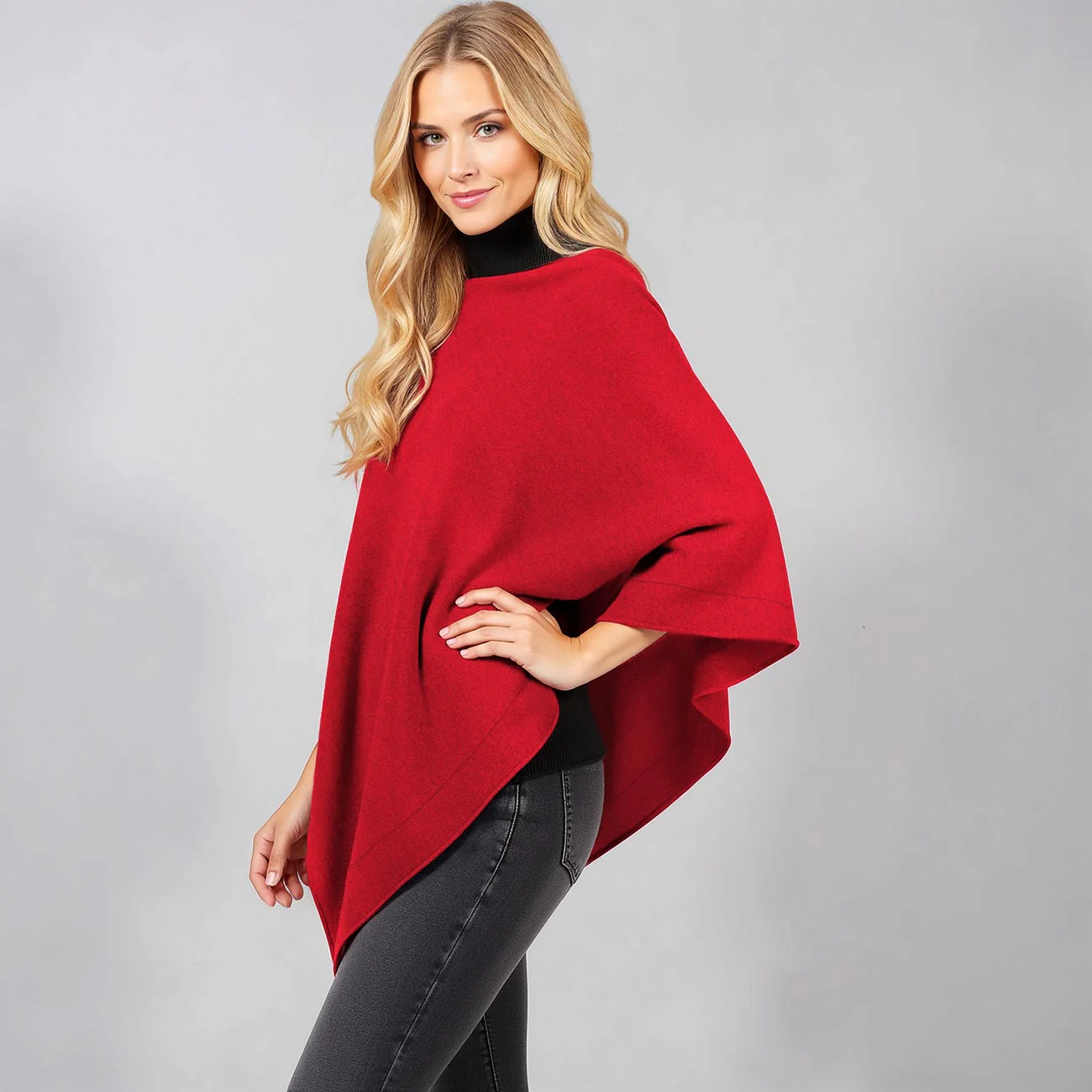Poncho en laine mérinos - Image 12