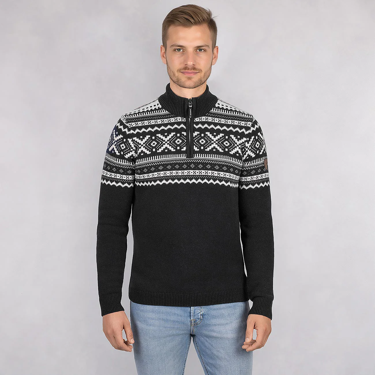 Nordic Sweater Zip Hommes - Image 8