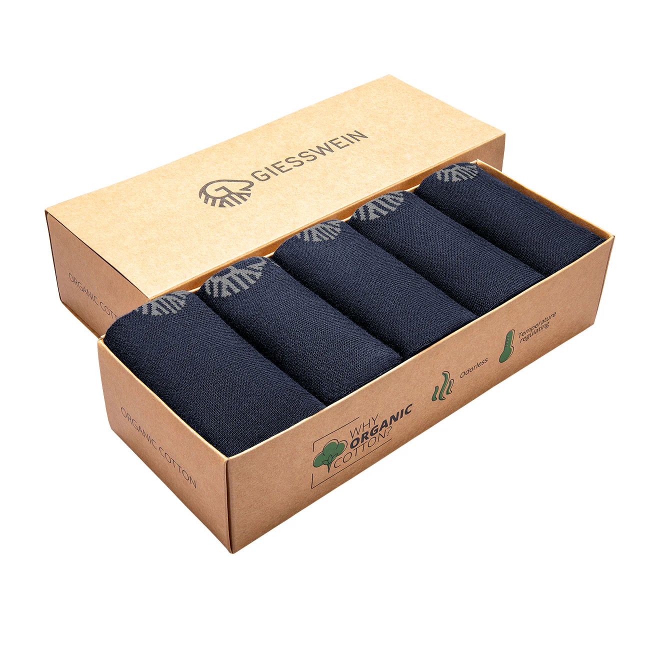 Organic Comfort Socks (lot de 5) - Image 6