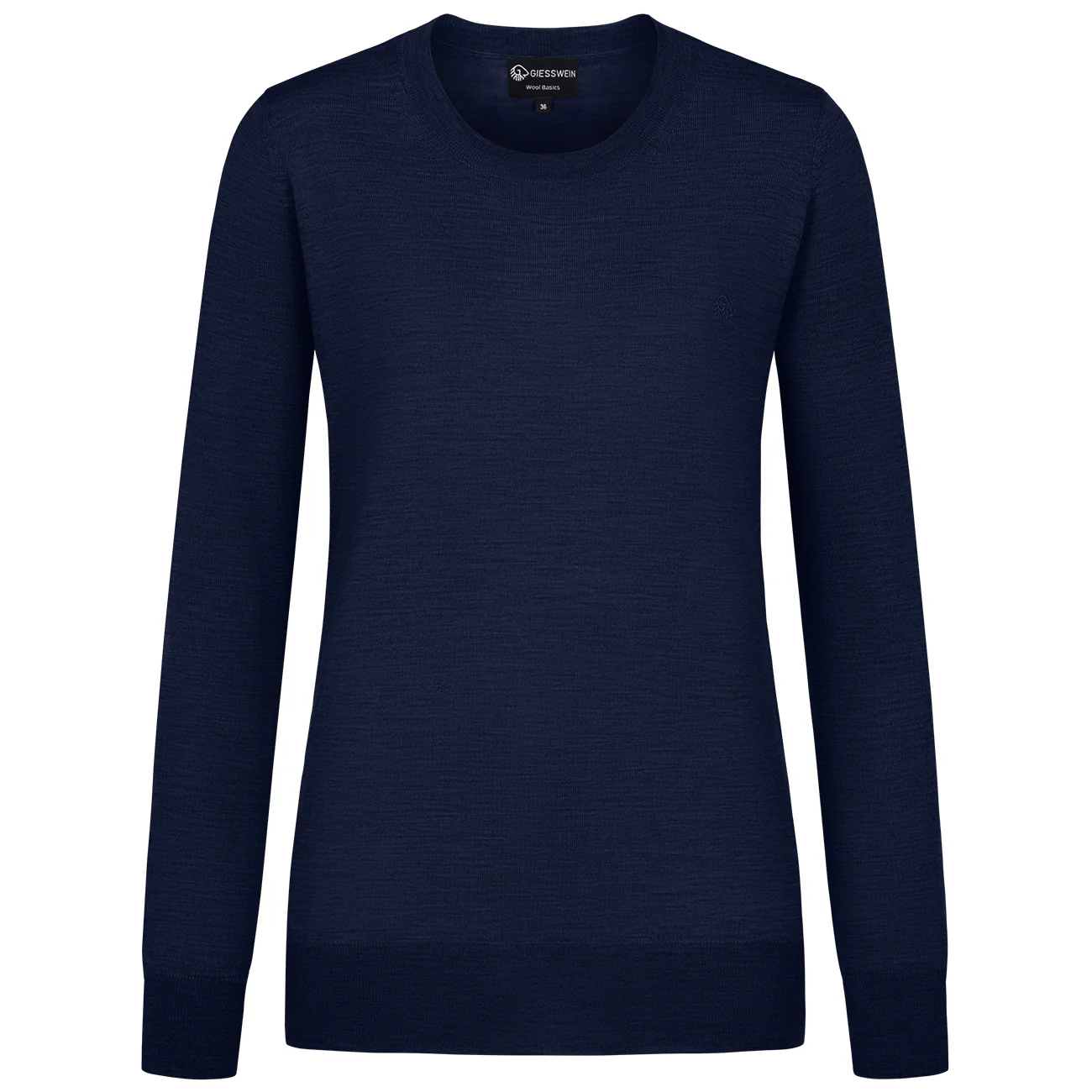 Pull en coton col rond femmes