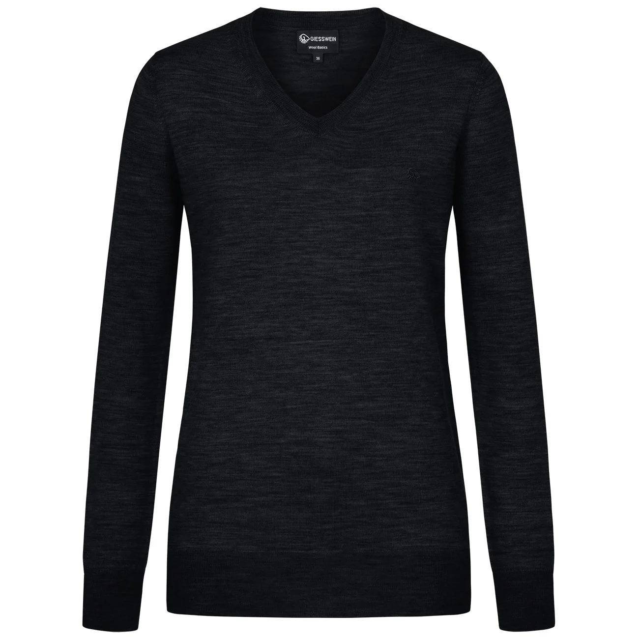 Pull-Over en laine Light Col en V femme - Image 5