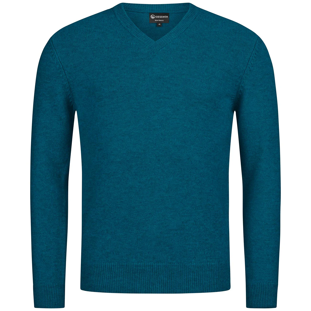 Pull-Over en laine Col en V homme - Image 4