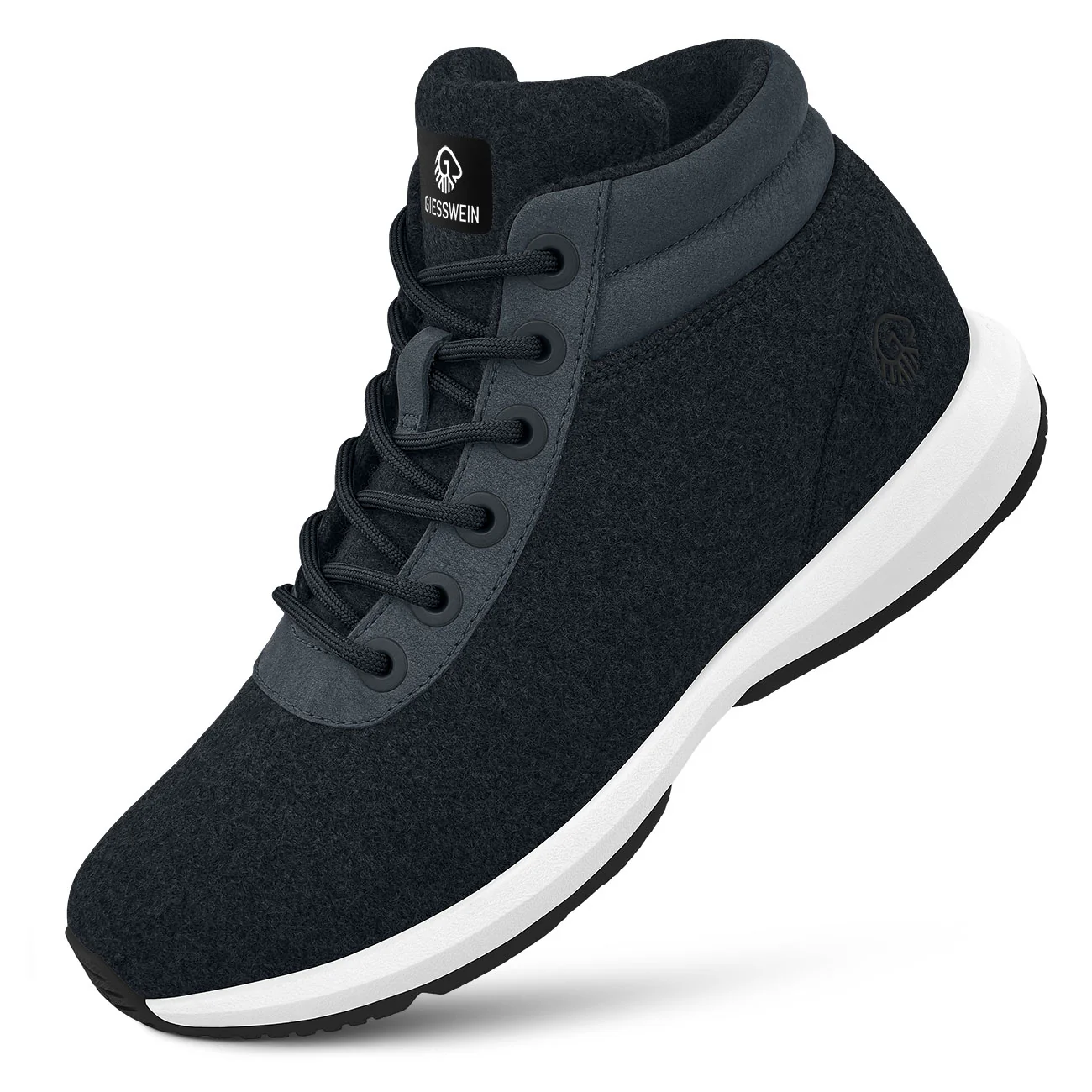 Wool Sneaker High Top Homme