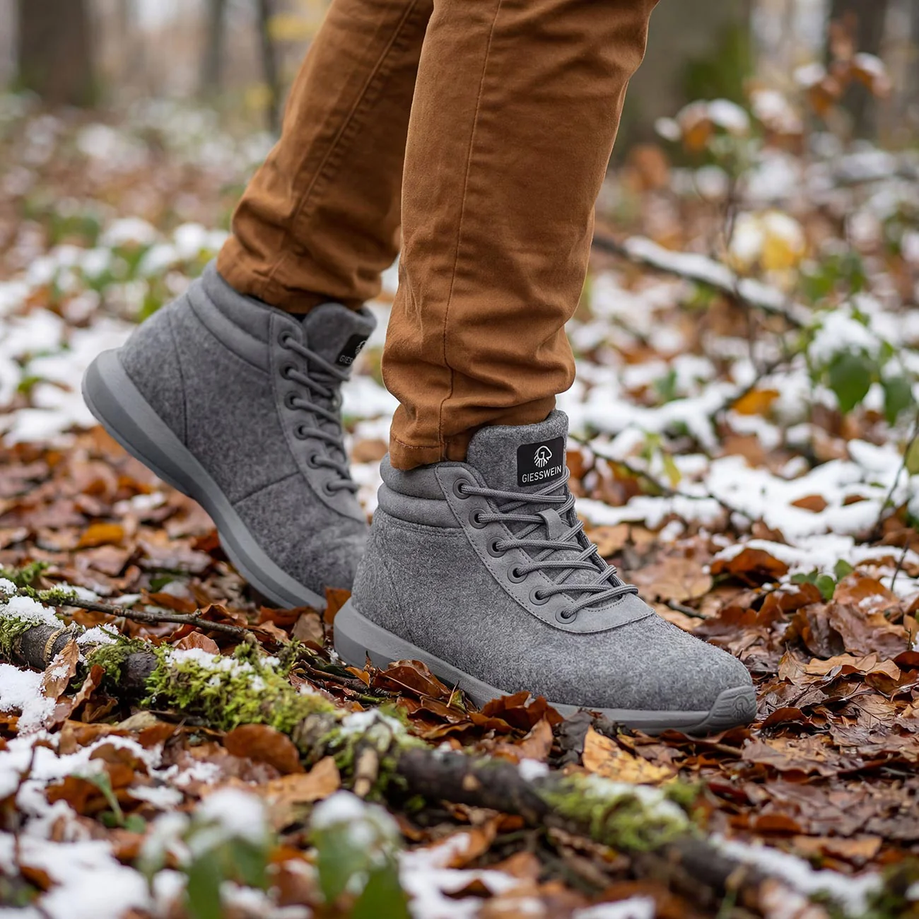Wool Sneaker High Top Men - Image 12