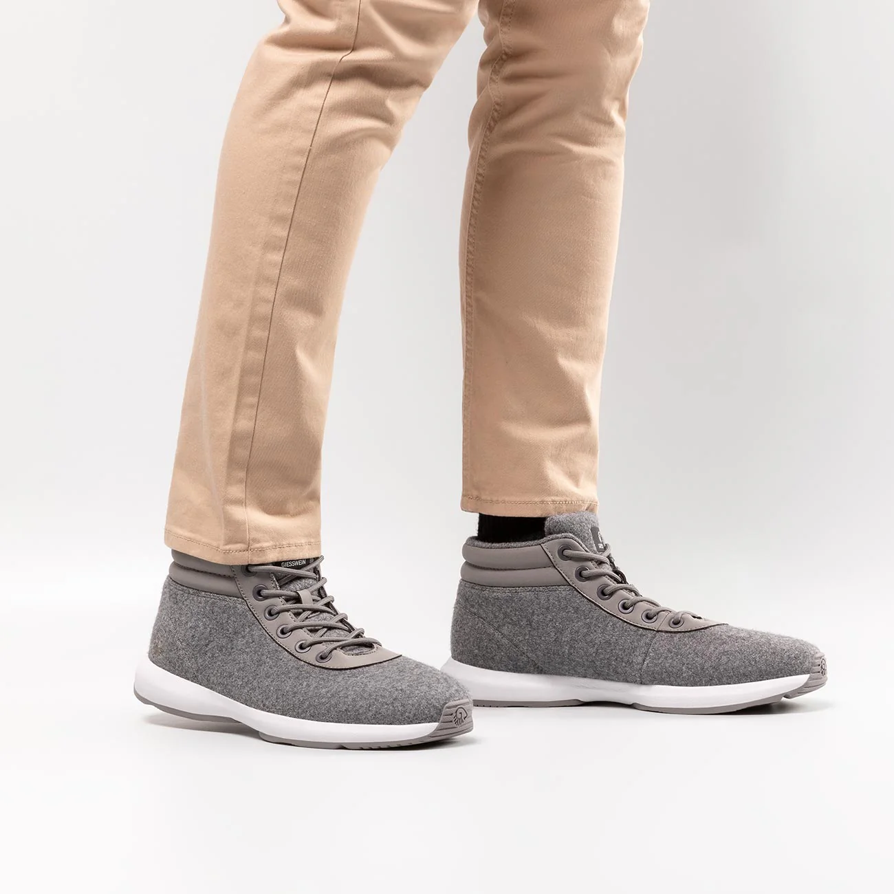 Wool Sneaker High Top Men - Image 17