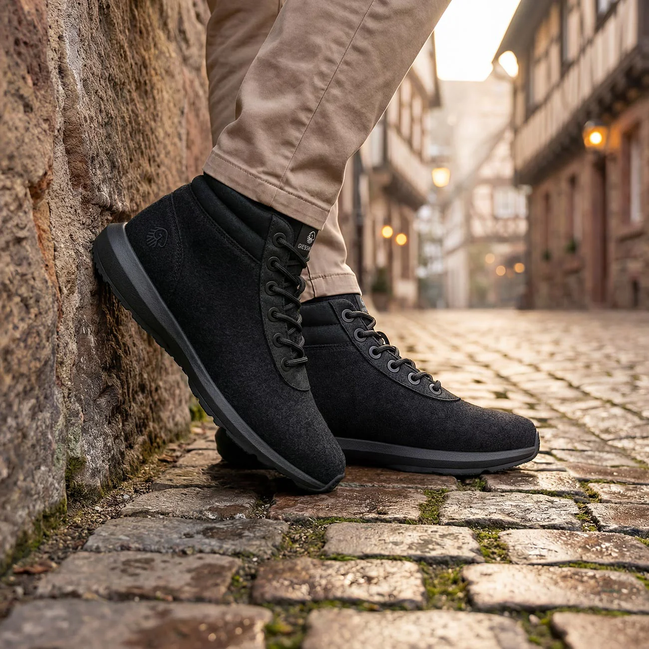 Wool Sneaker High Top Men - Image 33