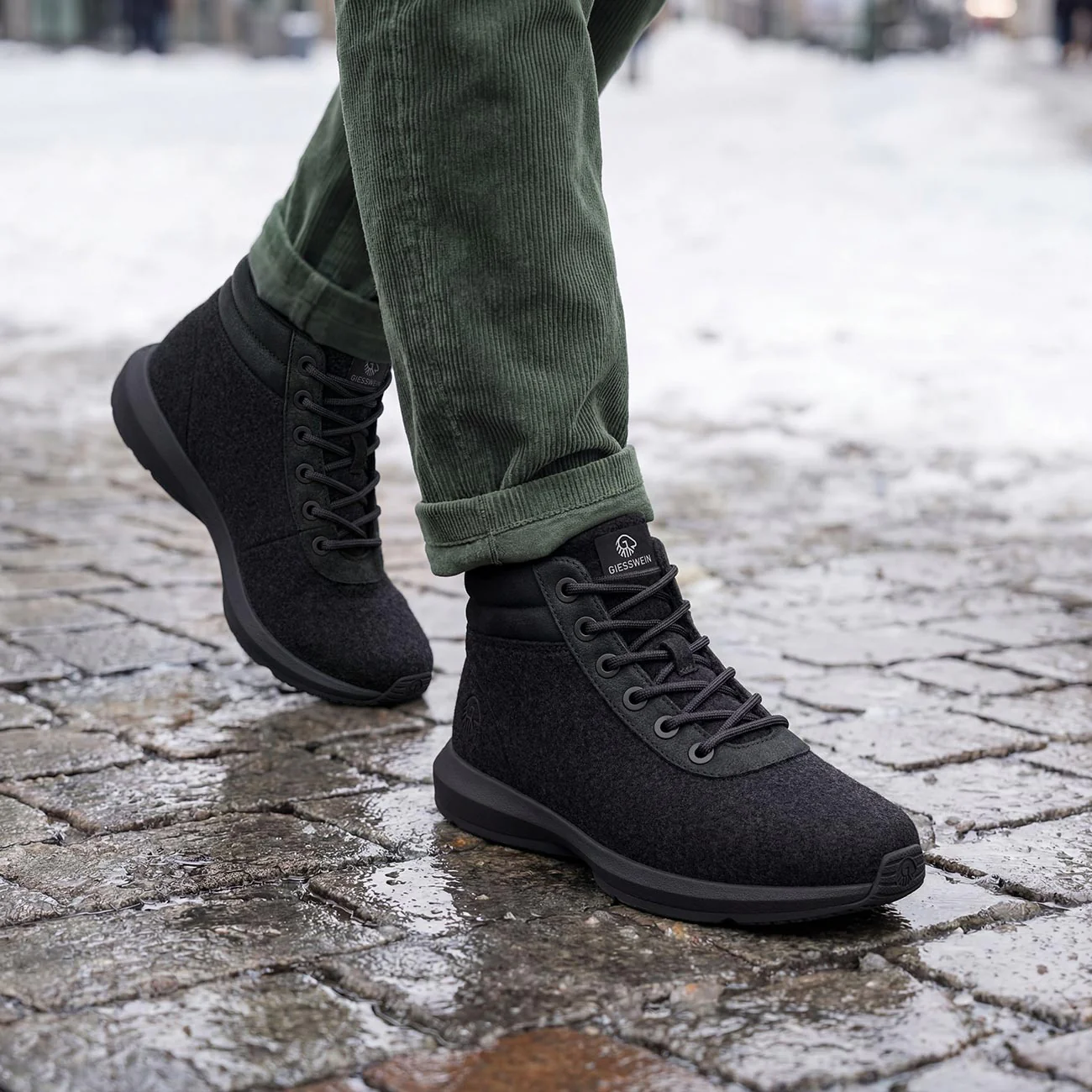 Wool Sneaker High Top Men - Image 7